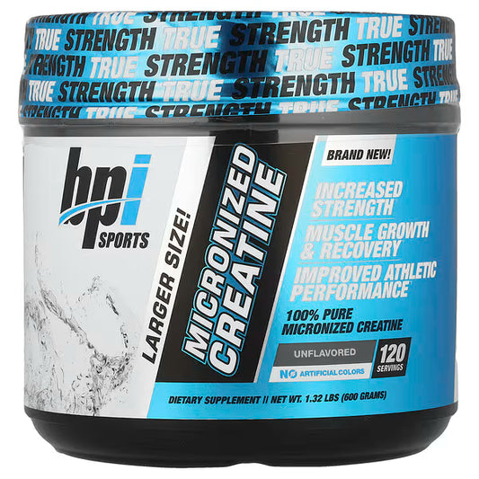 BPI Sports Creatine Monohydrate – 120 Servings (New Packing)