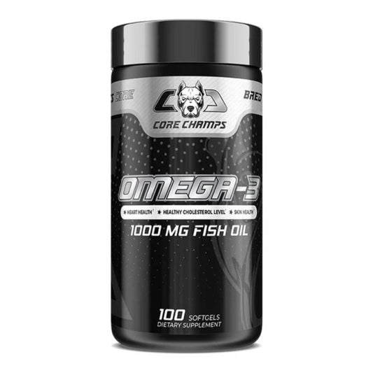 Core Champs Omega-3 Fish Oil – 100 Softgels