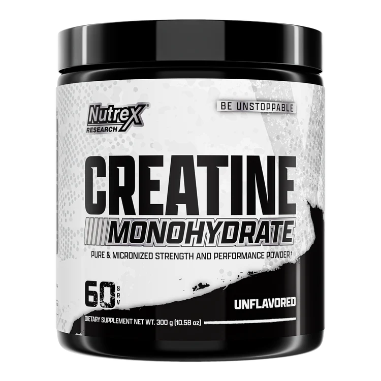 Nutrex Creatine Monohydrate 60 Servings (New Packaging) - Primus Nutritions