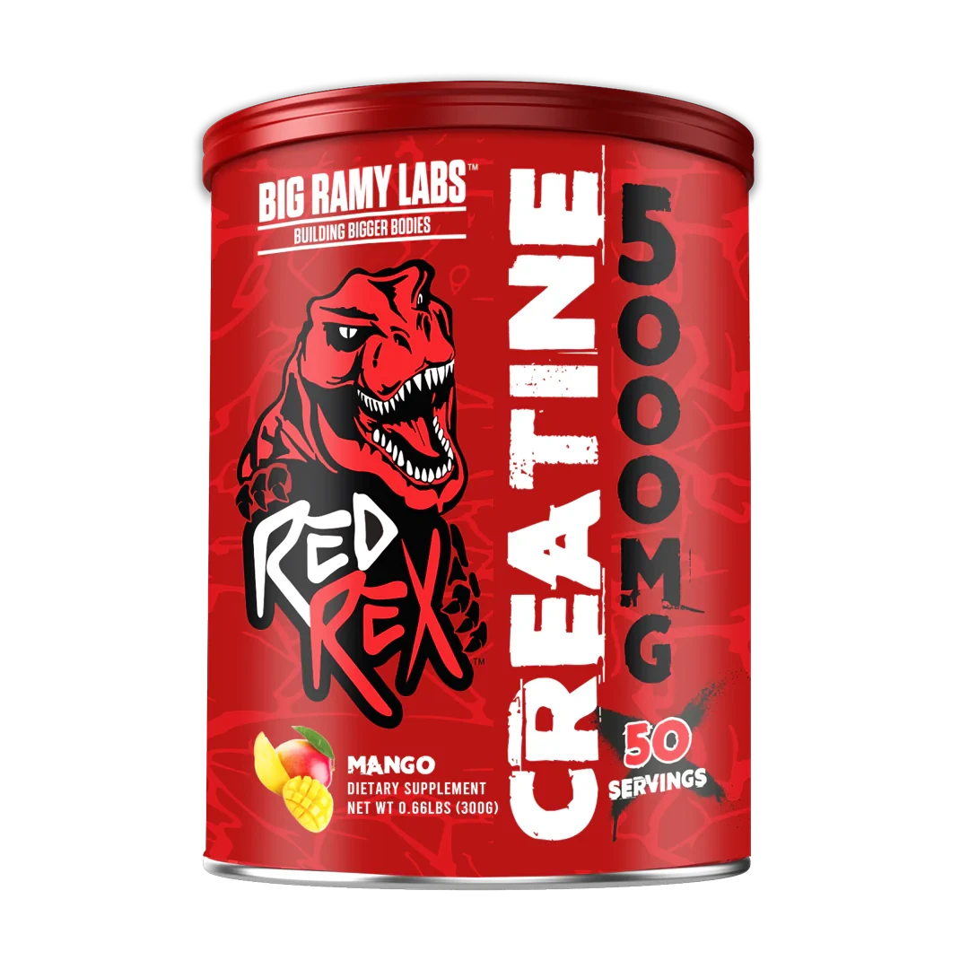 Red Rex Creatine 300g By Big Ramy Labs - Primus Nutritions