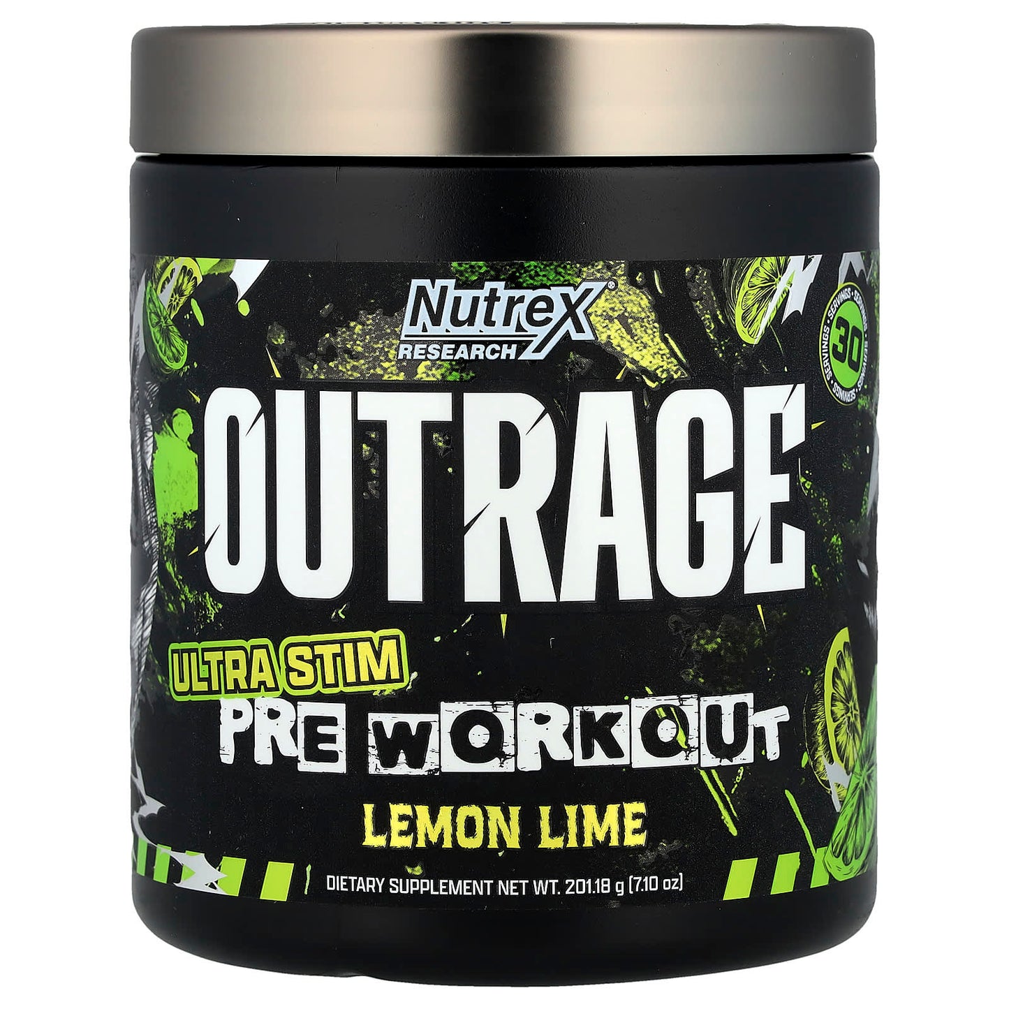 Nutrex Research Outrage – Pre-Workout, 30 Servings