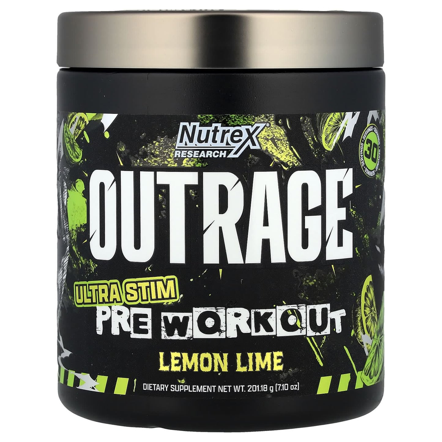 Nutrex Research Outrage – Pre-Workout, 30 Servings