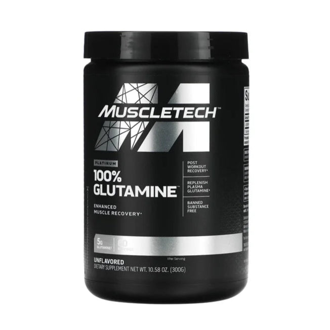 MuscleTech Platinum 100% Glutamine | 60 Servings