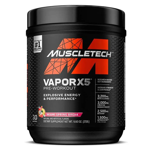 MuscleTech Vapor X5 – Pre-Workout Formula