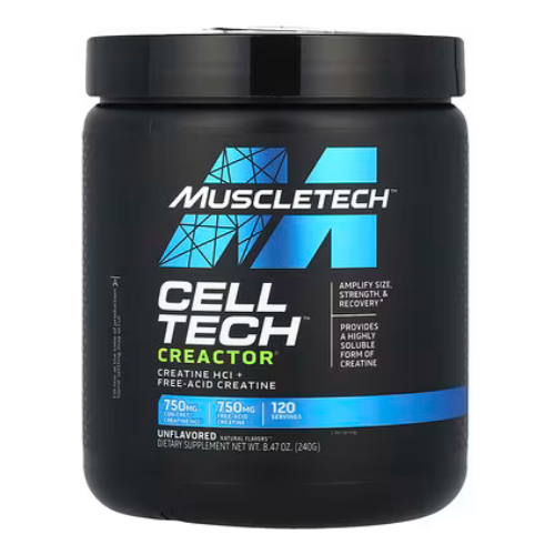 MuscleTech CellTech Creactor – HCl Creatine – 120 Servings