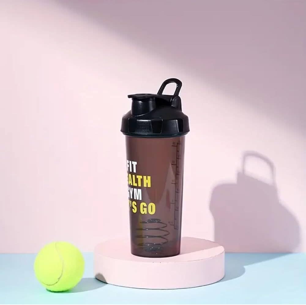 Premium Fitness Shaker Bottle – 700ml | Leak-Proof, BPA-Free, with Mixing Spring