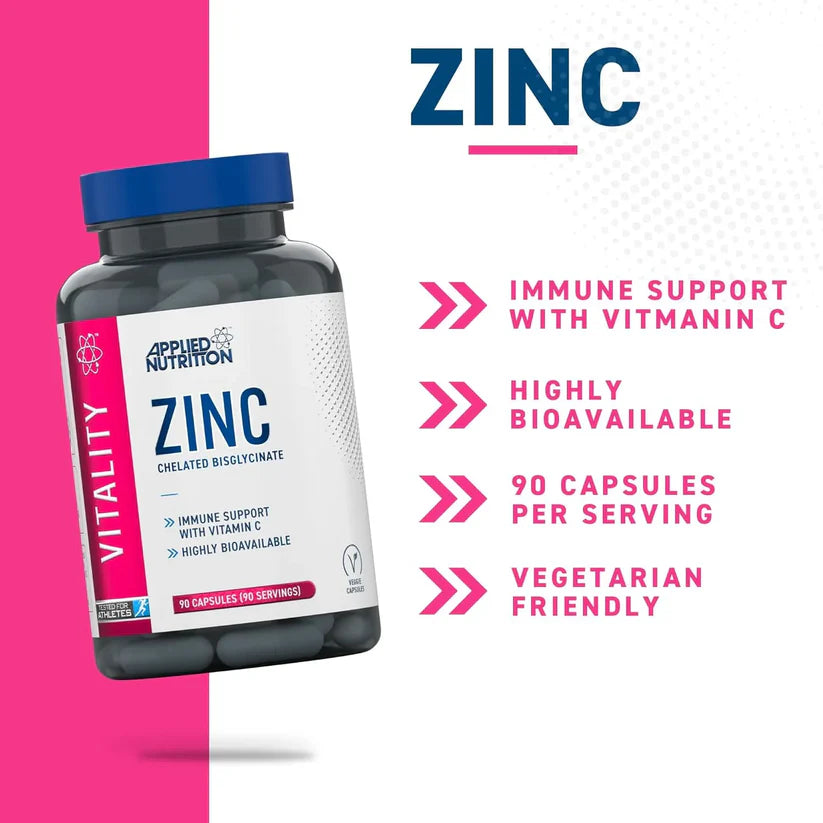 Applied Nutrition Zinc – 90 Tablets