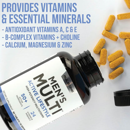 Rule 1 Men’s Multi – 180 Tablets