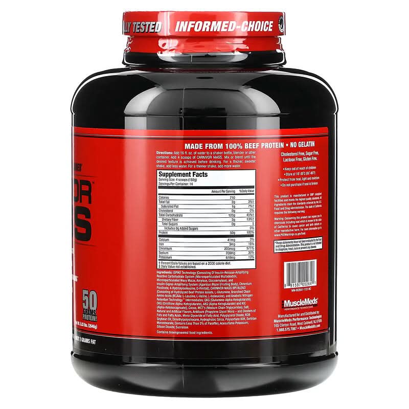MuscleMeds Carnivor Mass 5.83 lbs