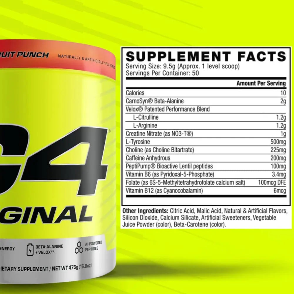 C4 Original Pre-Workout – 50 Servings