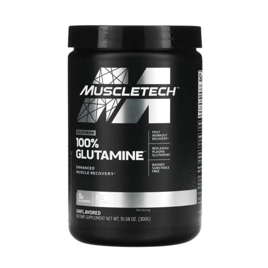 MuscleTech Platinum 100% Glutamine | 60 Servings