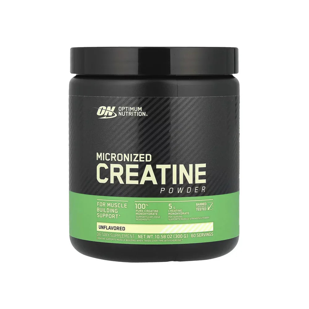 Optimum Nutrition Micronized Creatine Monohydrate – 60 Servings Unflavored