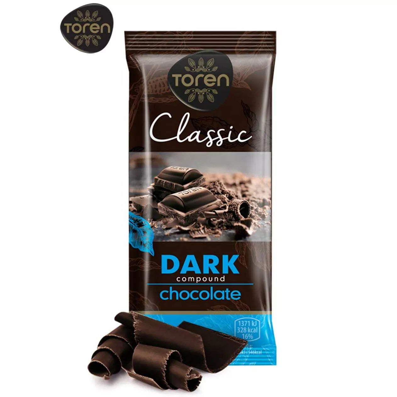 Toren Classic Dark Compound Chocolate (12P)(24P)