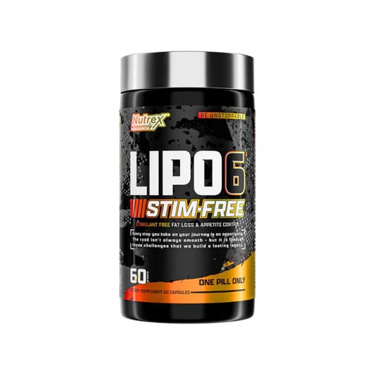 Nutrex Lipo-6 Stim Free – 60 Capsules