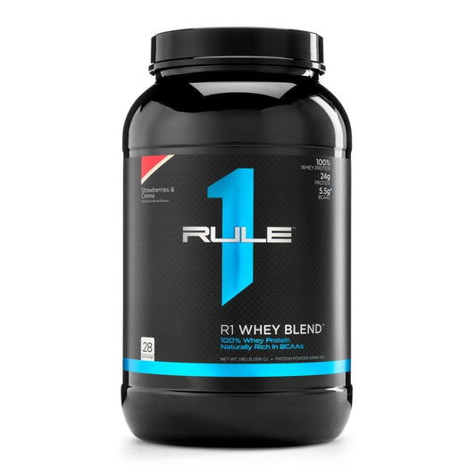 Rule 1 Whey Protein – 2lbs (27 Servings) New Packing