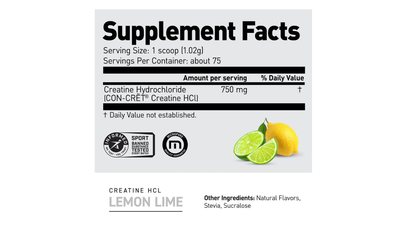 Kaged Creatine HCl – 75 Servings