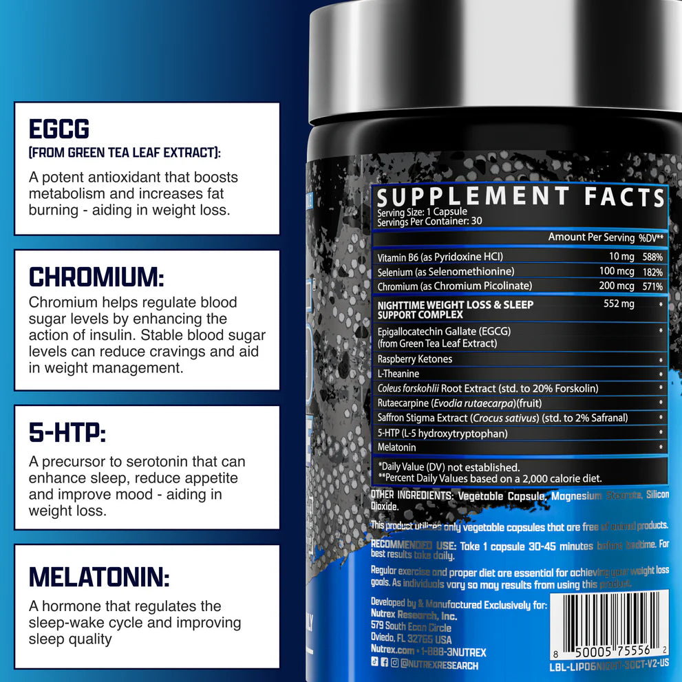 Nutrex Lipo-6 Nighttime