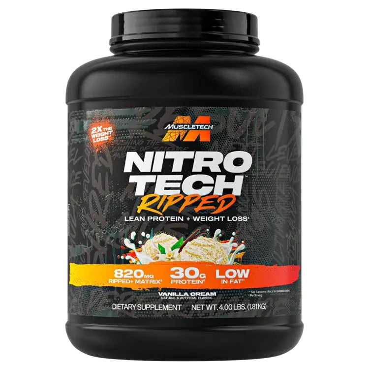 MuscleTech NitroTech Ripped – 4 lbs (New Packing)