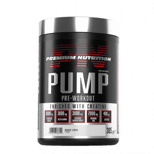 Pump Pre-Workout by Premium Nutrition – 44 Servings
