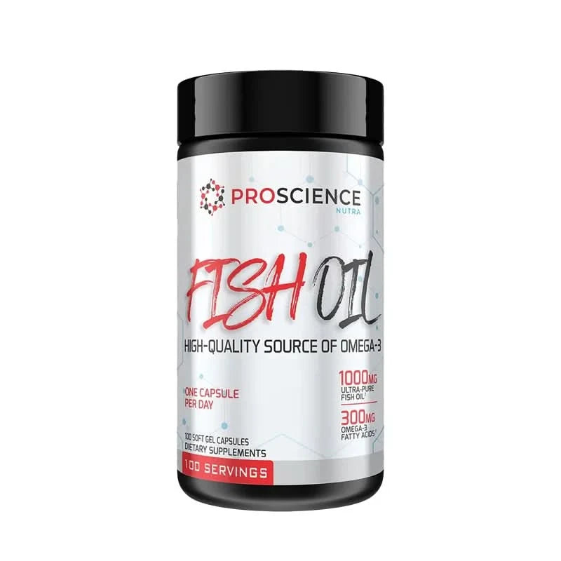 PROSCIENCE NUTRA ULTRA PURE FISH OIL OMEGA-3 1000MG 100 SOFTGELS