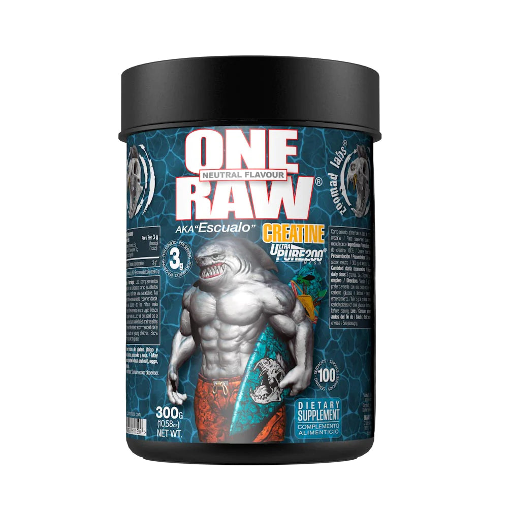 One Raw Creatine Flavoured (100 Servings)